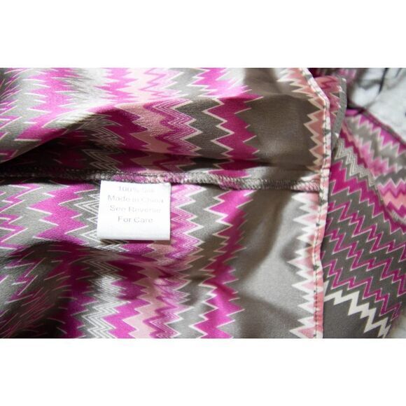 NEW Parker Sweetheart 100% Silk Mini Strapless Dress, Pink print, M - Picture 8 of 14